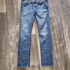 BKE Women's Skinny Jeans - Light Blue